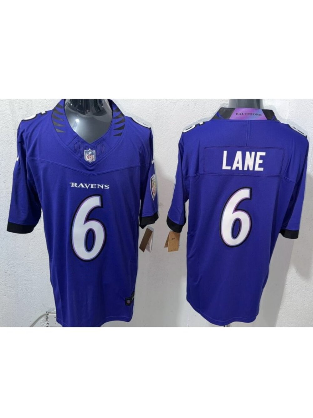 JaKobi Lane Purple Stitched Jersey Vapor